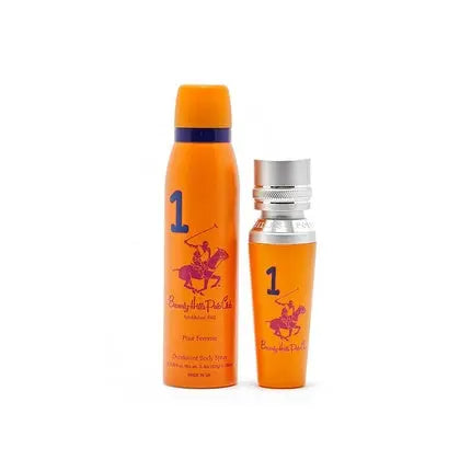 Beverly Hills Polo Club Femme No.1 50ml Desodorante Spray 175ml Beverly Hills Polo Club