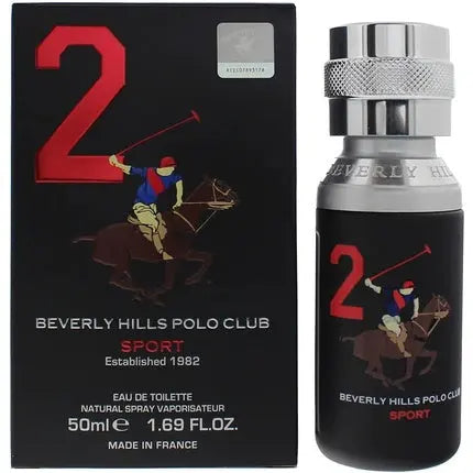 Beverly Hills Polo Club Sport 2 Eau De Toilette 50ml Beverly Hills Polo Club