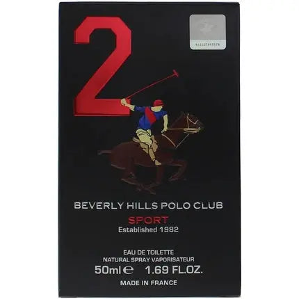 Beverly Hills Polo Club Sport 2 Eau De Toilette 50ml Beverly Hills Polo Club