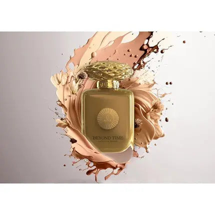 Beyond Time Extrait De Perfume 100ml by Auraa Desire Strong Bold Dark Spicy Fragrance for Men Musk Vanilla Bourbon Leather Scents Long Lasting Eau de Parfum Auraa Desire