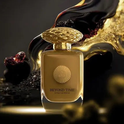 Beyond Time Extrait De Perfume 100ml by Auraa Desire Strong Bold Dark Spicy Fragrance for Men Musk Vanilla Bourbon Leather Scents Long Lasting Eau de Parfum Auraa Desire