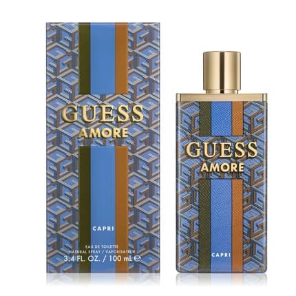 Guess Amore Capri and Genderless Unisex Perfume . Eau de Toilette (EDT) Femme 100ml