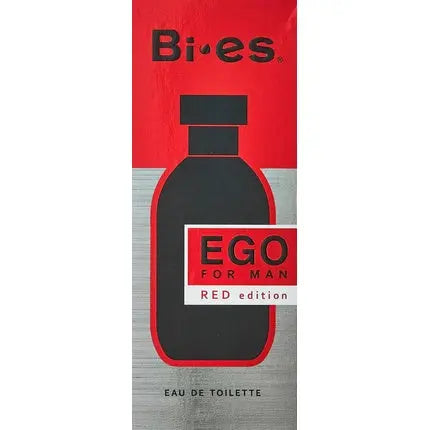 Bi-es Ego Red Men's Eau de Toilette Spray 100ml Bi-Es