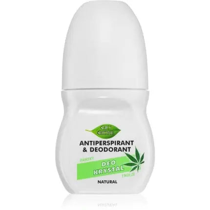 Bione Cosmetics Cannabis Antiperspirant Roll-On with Floral Scent - 80 ml Bione Cosmetics