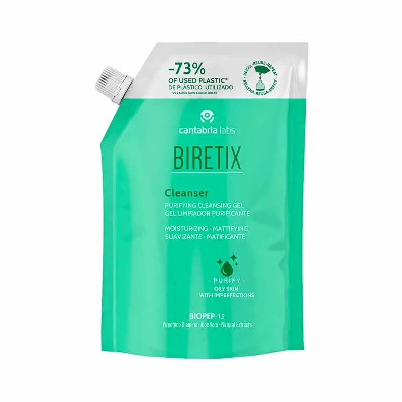 Biretix Purifying Cleansing Gel Refill 400ml Biretix