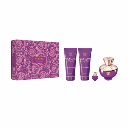 Versace Dylan Purple Gift Set - , Body Lotion , Shower Gel , Coffret (Coffret) Femme 100ml