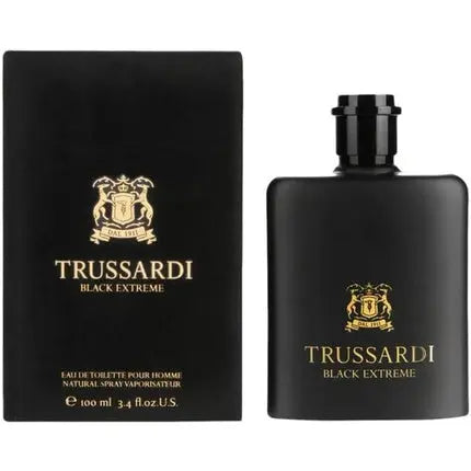 Black Extreme by Trussardi for Men 3.4 oz EDT Spray 33.33 ml Trussardi