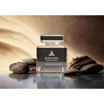 Black Onyx Extrait De Perfume 100ml by Auraa Desire Floral Spicy Fragrance for Men Pink pepper, Bergamot, Black pepper Scents Long Lasting Eau de Parfum Auraa Desire