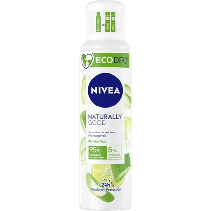 NIVEA Naturally Good EcoAir Aloe Vera Deodorant Atomiser 125ml Nivea