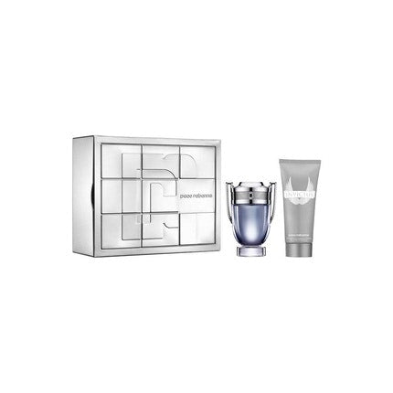 Paco Rabanne Invictus Eau De Toilette 100ml and Shower Gel 100ml Pour Homme Paco Rabanne