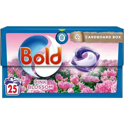 Bold All-in-1 PODS Washing Liquid Capsules Water Lily 25 Capsules - Pack of 25 Bold