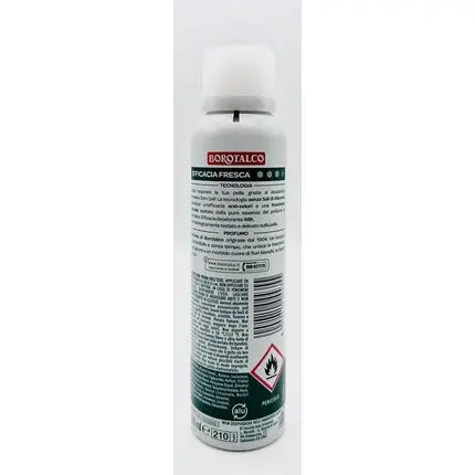 Borotalco Deodorant Spray without Aluminum Salts 150ml Borotalco