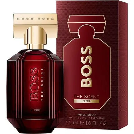 Boss The Scent Elixir For Her Ambery Fragrance with Notes of Pink Peppercorn Hugo Boss