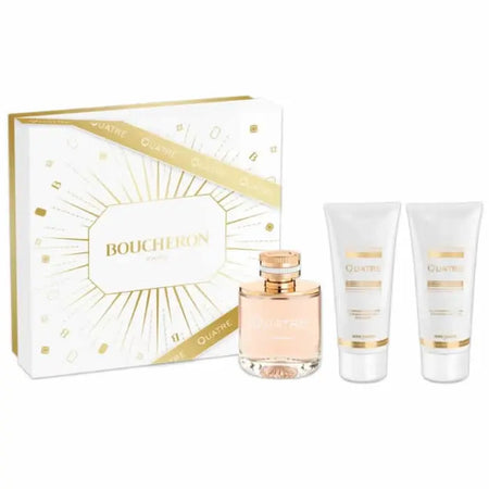 Boucheron Quatre 100ml Eau de Parfum + 100ml Body Lotion + 100ml Shower Gel Boucheron