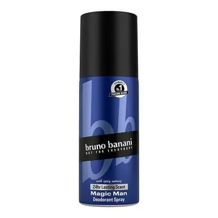 Bruno Banani Fragrance Magic Man Deodorant Body Spray with Woody-Fresh Men's Fragrance 150ml Bruno Banani