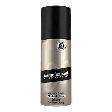 Bruno Banani Man Deodorant Body Spray with Timeless Fresh Oriental Fragrance 150ml Bruno Banani