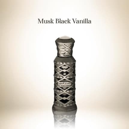 Al Haramain Musk Black Vanilla Perfume Oil Unisex Eau de Parfum (EDP) Mixte 12ml