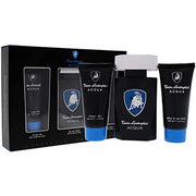 Tonino Lamborghini Acqua 3 Piece Gift Set: 125ml eau de toilette, 100ml gel shower, aftershave balml 100ml