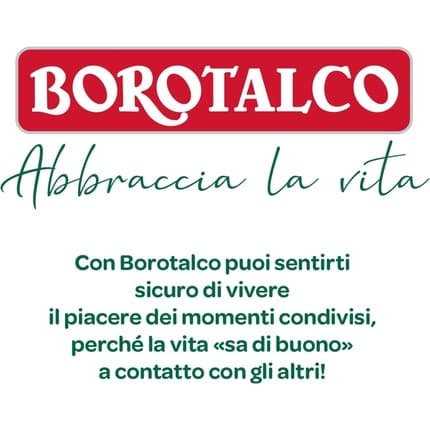 Italian Gourmet Borotalco Yellow Active Deodorant Formula without Alcohol and Talc with Anti-Odor Molecules 48 Hours Effectiveness Cedar and Lime Scent Déodorant (Déo) Mixte 150ml