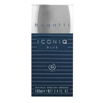 Bugatti Iconiq Blue Perfume for Men 100ml - Aromatic Aquatic Amber Bugatti