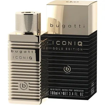 Bugatti Iconiq Gold Edition Men's Perfume 100ml Eau De Toilette Bugatti