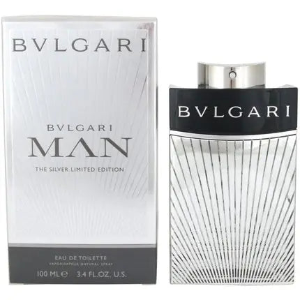 Bulgari Man Eau De Toilette Vapo Silver 100ml Bvlgari