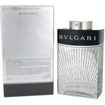 Bulgari Man Eau De Toilette Vapo Silver 100ml Bvlgari