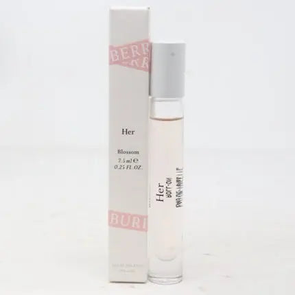 Burberry Her Blossom Eau De Toilette 0.25oz Rollerball New With Box Burberry