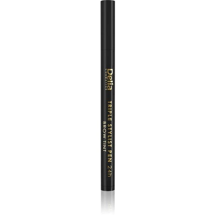 Delia Cosmetics Triple Stylist Pen Black Eyebrow Pencil