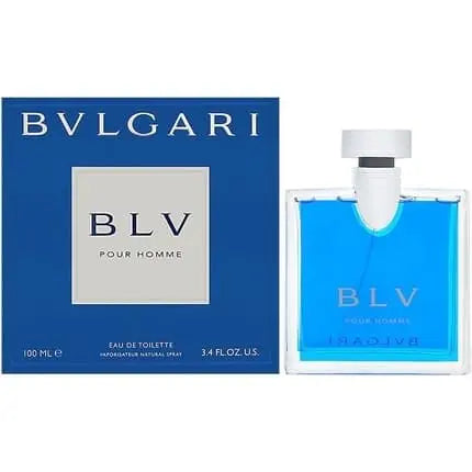 Bvlgari BLV  Pour Homme Eau De Toilette Spray 3.4 Ounce Bvlgari