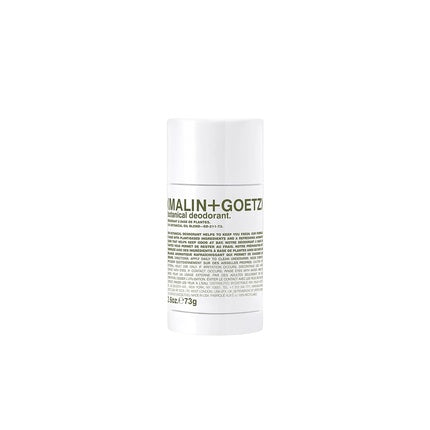 Malin + Goetz Botanical Deodorant 2.6 Oz Natural Deodorant for Men & Women All Skin Types Aluminum Free Deodorant Stick Vegan & Cruelty Free Malin + Goetz