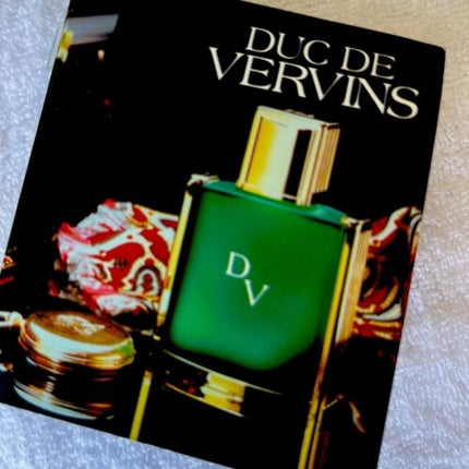 Houbigant Paris DUC DE VERVINS Men's Perfume Sample 2ml 0.06fl.oz. Houbigant