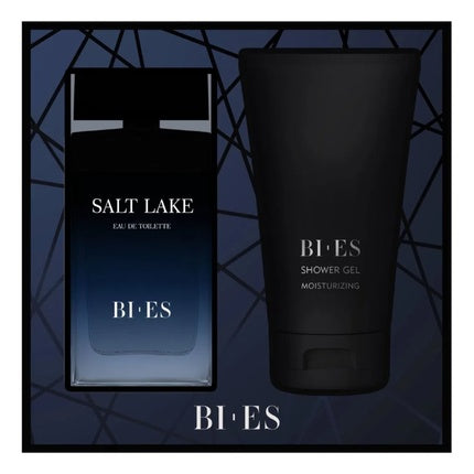 Bi-Es Salt Lake Eau De Toilette Set - 90ml Eau De Toilette With 150ml Shower Gel Bi Es