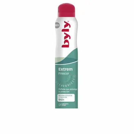 Byly Extrem Deodorant Spray 96 Hours Long Lasting Freshness 200ml Byly