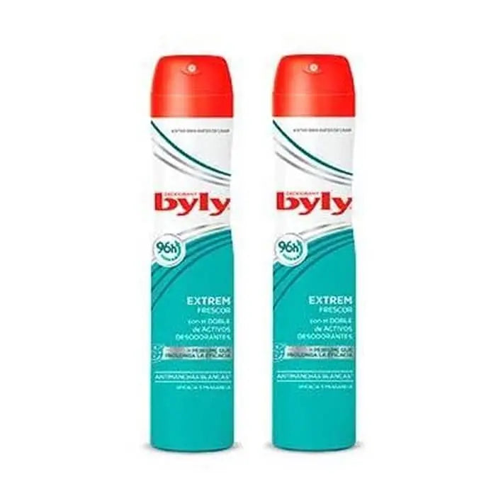 Byly Extreme Invisible Anti-Stain Deodorant Spray - Pack of 2 Byly