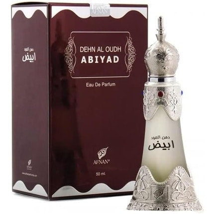 Dehn al Oudh Abiyad par Afnan Herbal Musk Agarwood Oud Concentré  Parfum  Oil Afnan