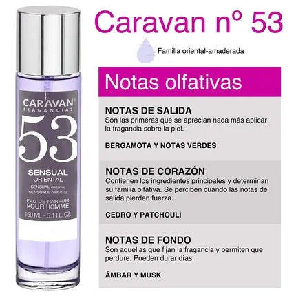 CARAVAN FRAGANCIAS No. 53 Eau de Parfum Spray for Men 150ml Caravan Fragancias