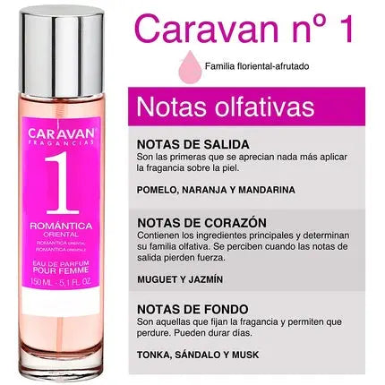 CARAVAN FRAGANCIAS nº 1 Eau de Parfum Spray for Women 150ml Caravan Fragancias