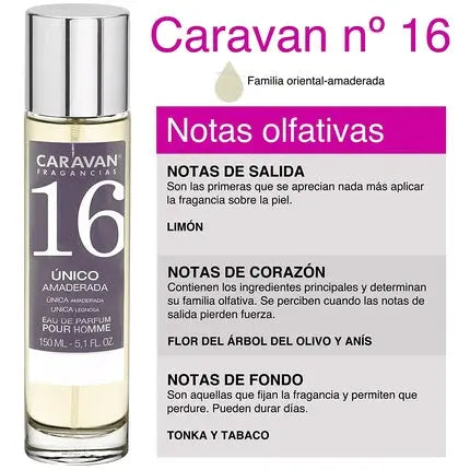 CARAVAN FRAGANCIAS nº 16 Eau de Parfum Spray for Men 150ml Caravan Fragancias