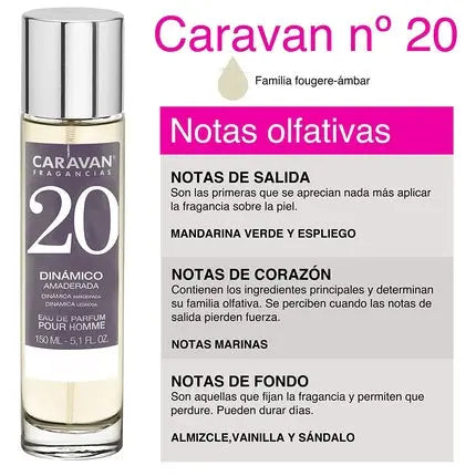 CARAVAN FRAGANCIAS nº 20 Eau de Parfum Spray for Men 150ml Caravan Fragancias