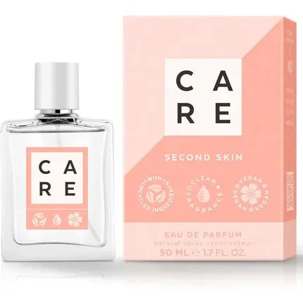 CARE Second Skin Eau de Parfum Warm Creamy Floral The New Sustainable Fragrance with Upcycled Oak Wood 50ml Care