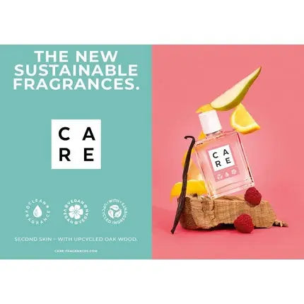 CARE Second Skin Eau de Parfum Warm Creamy Floral The New Sustainable Fragrance with Upcycled Oak Wood 50ml Care