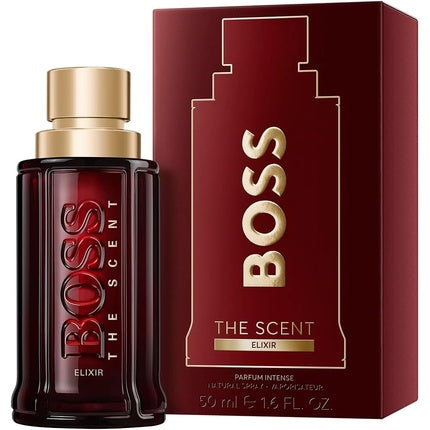 Boss The Scent Elixir For Him Ambery Fragrance with Notes of Pimento and Lavandin Hugo Boss