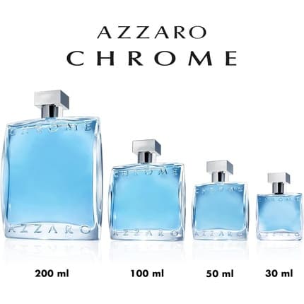 Azzaro Chrome Eau de Toilette (EDT) Homme 50ml