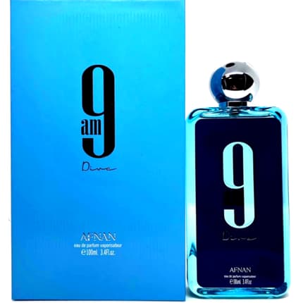 Afnan 9am Dive Unisex Fragrance Eau de Parfum (EDP) Mixte 100ml