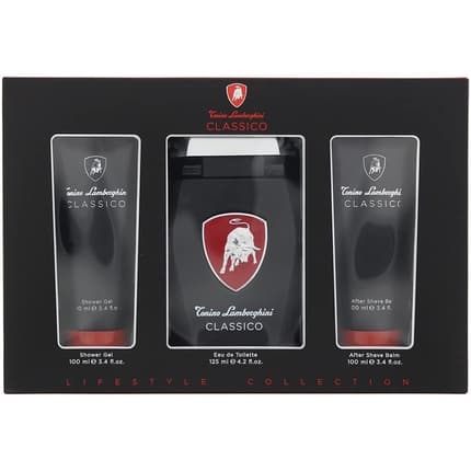 Tonino Lamborghini Classico 3 Piece Gift Set and Shower Gel Coffret (Coffret) Mixte 125ml