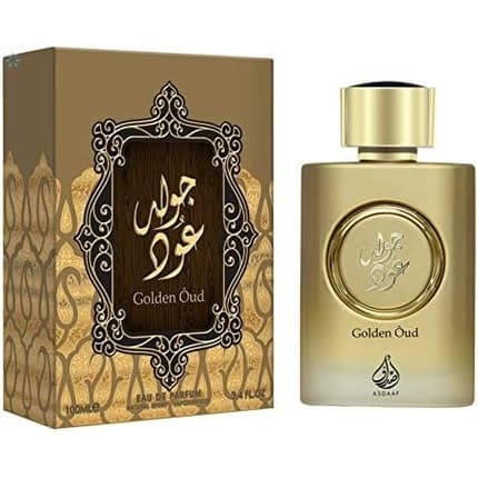 Tawakkal Perfumes Golden Oud Asdaaf Patchouli Vetiver Woody Musky Eau de Parfum 100ml Unisex