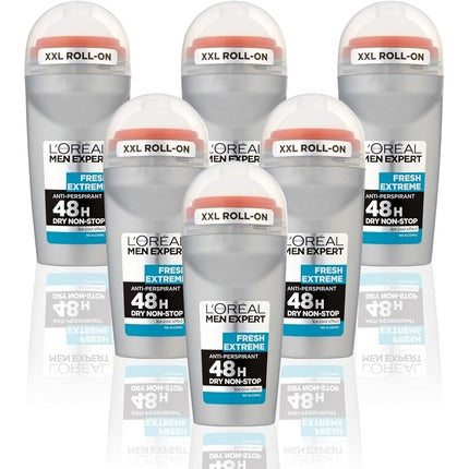 L'Oréal Men Expert Fresh Extreme Roll On Deodorant for Men 50ml L'Oréal