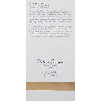 ATELIER COLOGNE Tobacco Nuit Eau de Cologne 200ml Atelier Cologne