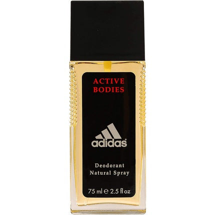 Adidas Active Bodies Natural Deodorant Spray 75ml adidas